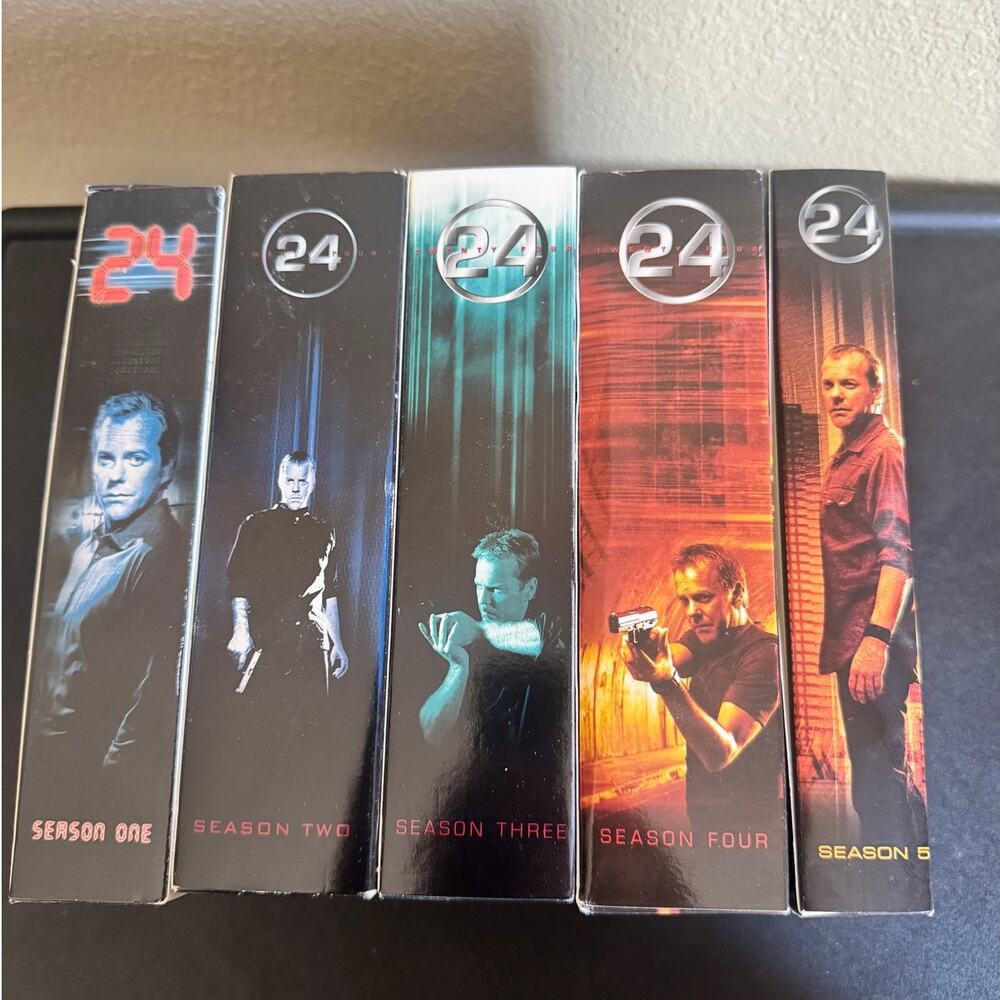 24 TV Series Complete Seasons 1–5 DVD Box Set Collection